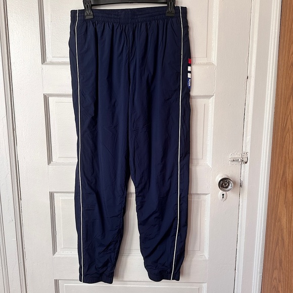 Tommy Hilfiger Nylon Track Pants Lined Athletic Workout Running Sporty Small - Picture 9 of 16